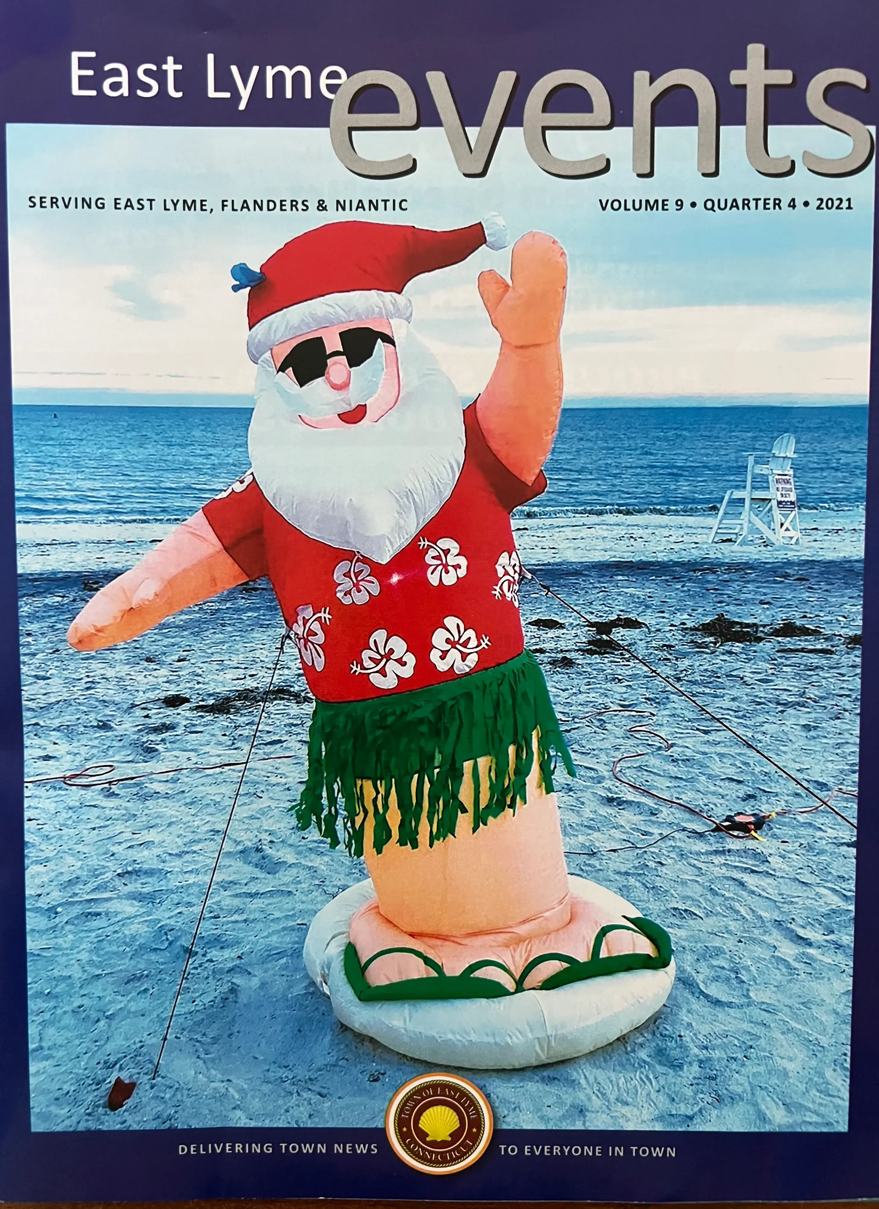 East Lyme Events magazine cover, Volume 9 Quarter 4 2021